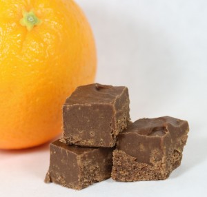 chocolate orange fudge